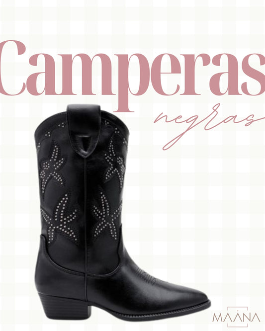 Botas Camperas negras