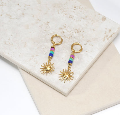 Pendientes Sun Colours