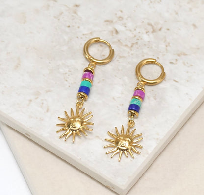 Pendientes Sun Colours