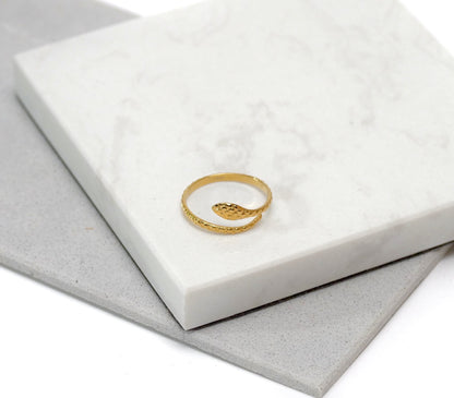 Anillo Snake recta