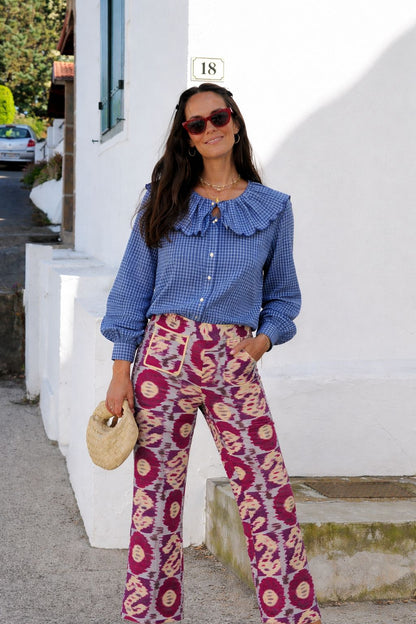 Camisa cuadros vichy